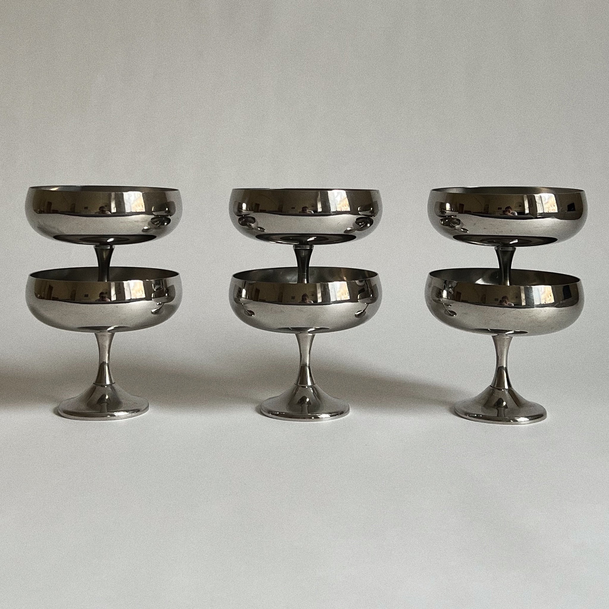 Champagne Coupe AMC Art Design | 6pcs