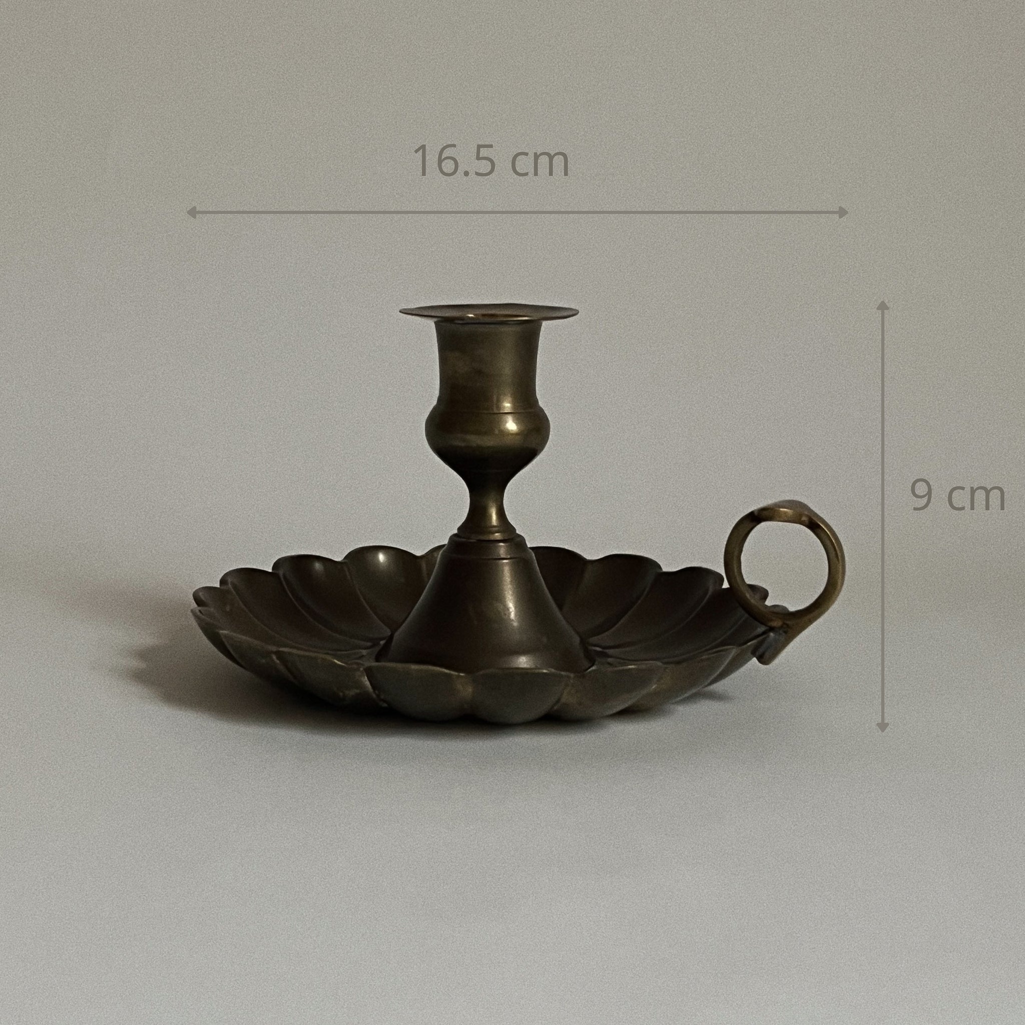 Candleholder Chamberstick | Ø16.5cm