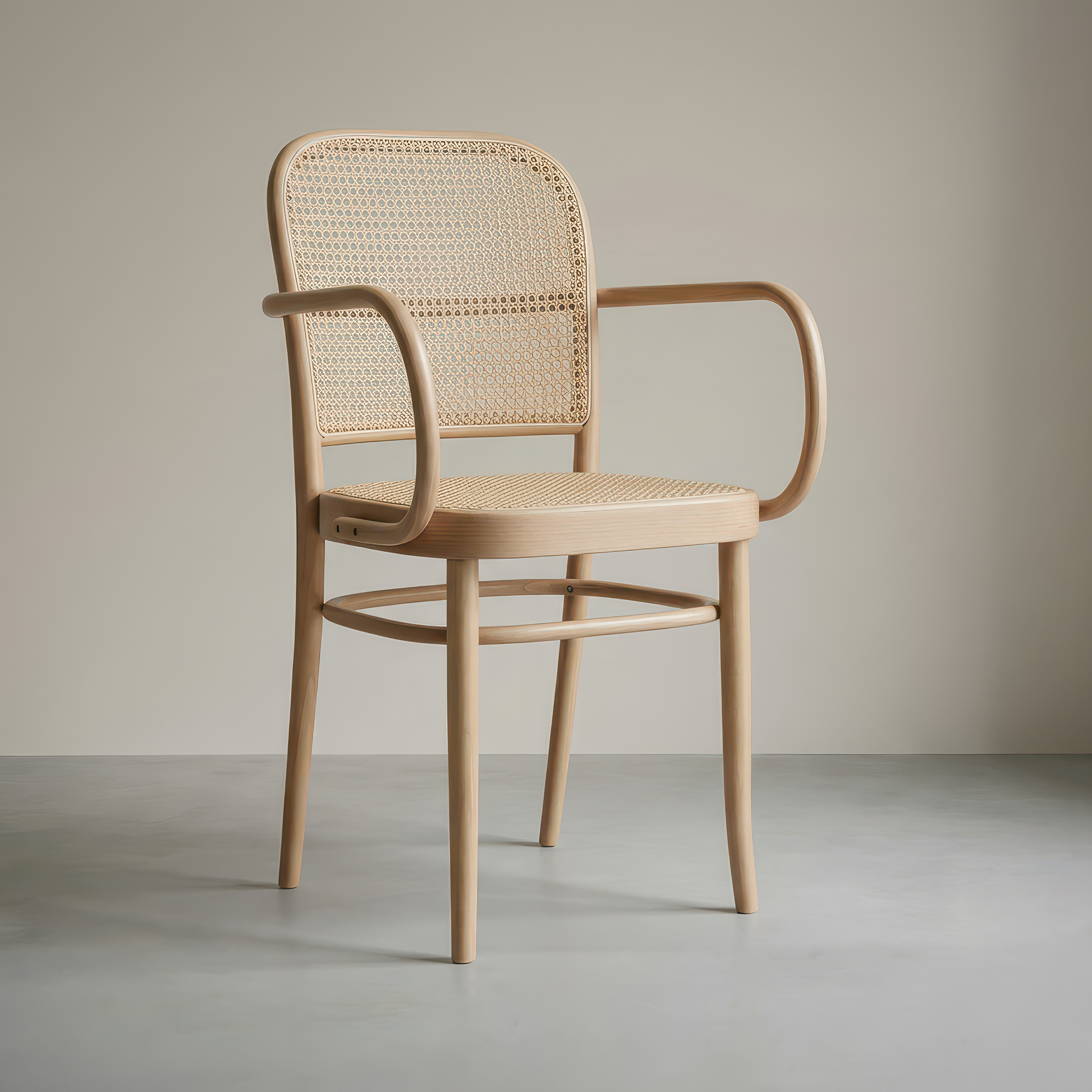 Dining Chair N. 811 | Woven Cane