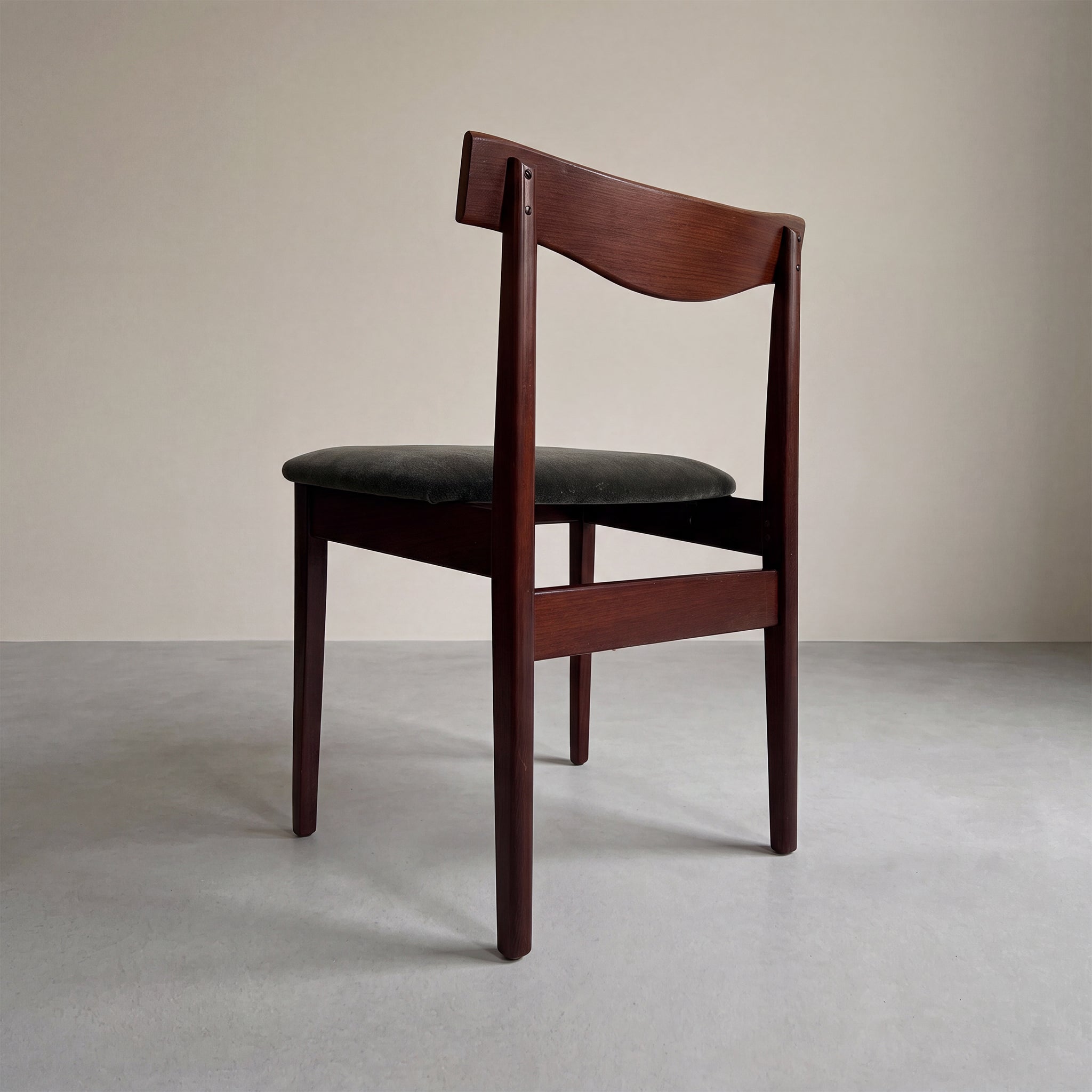 4x Mid-Century Teak Dining Chairs