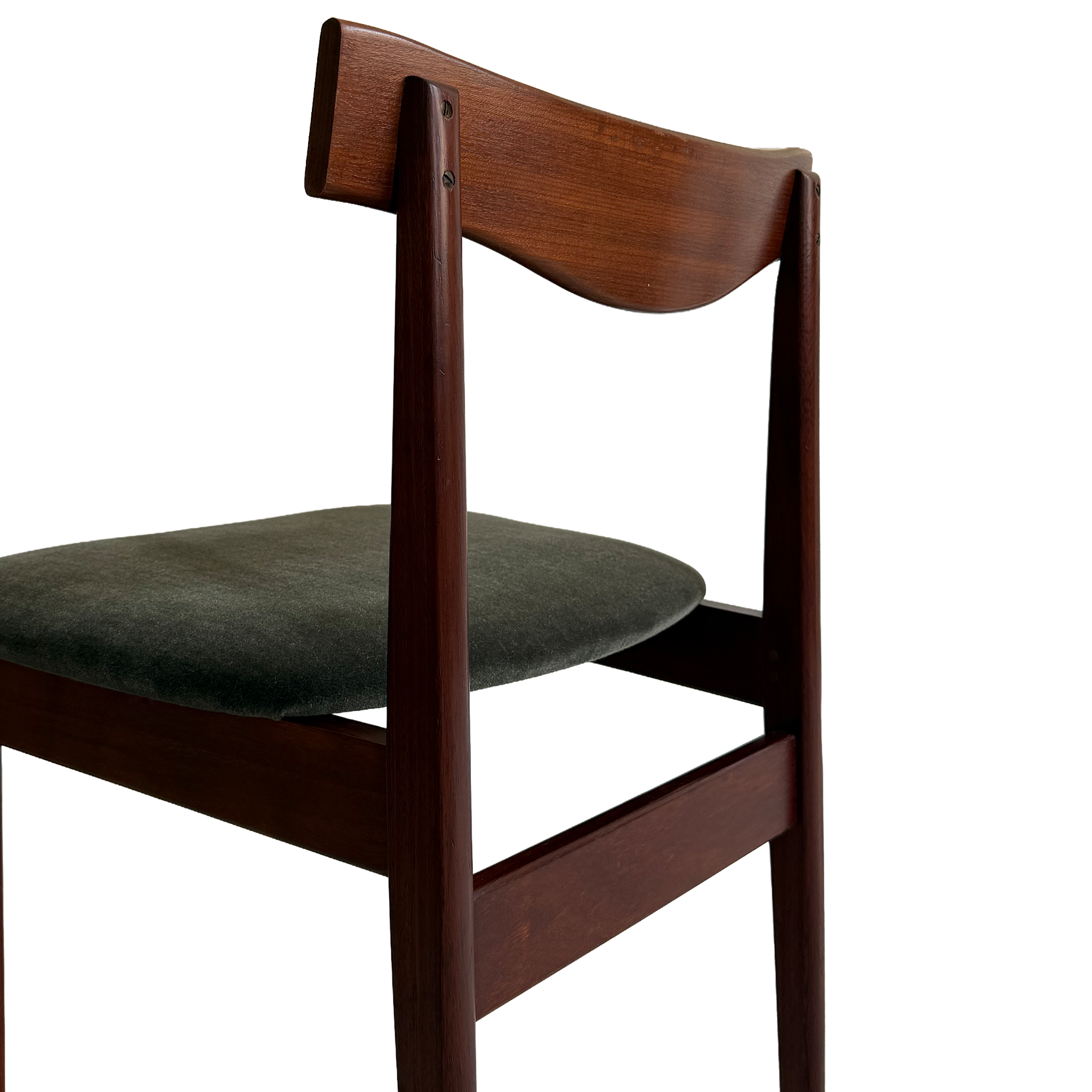 4x Mid-Century Teak Dining Chairs
