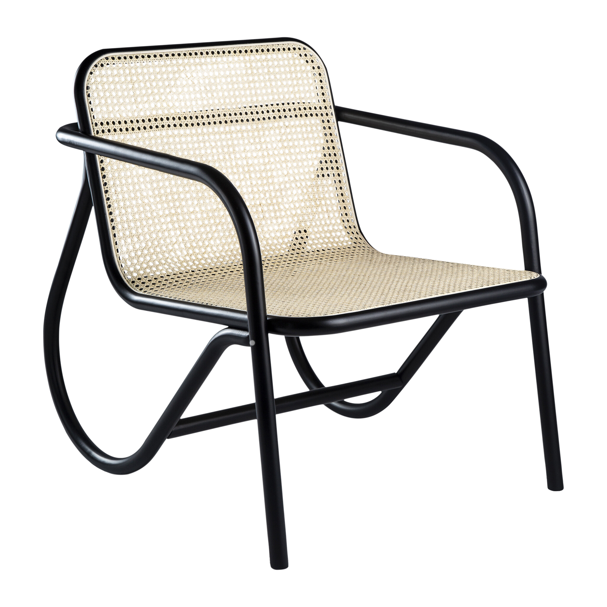 Lounge Chair N. 200 | Woven Cane