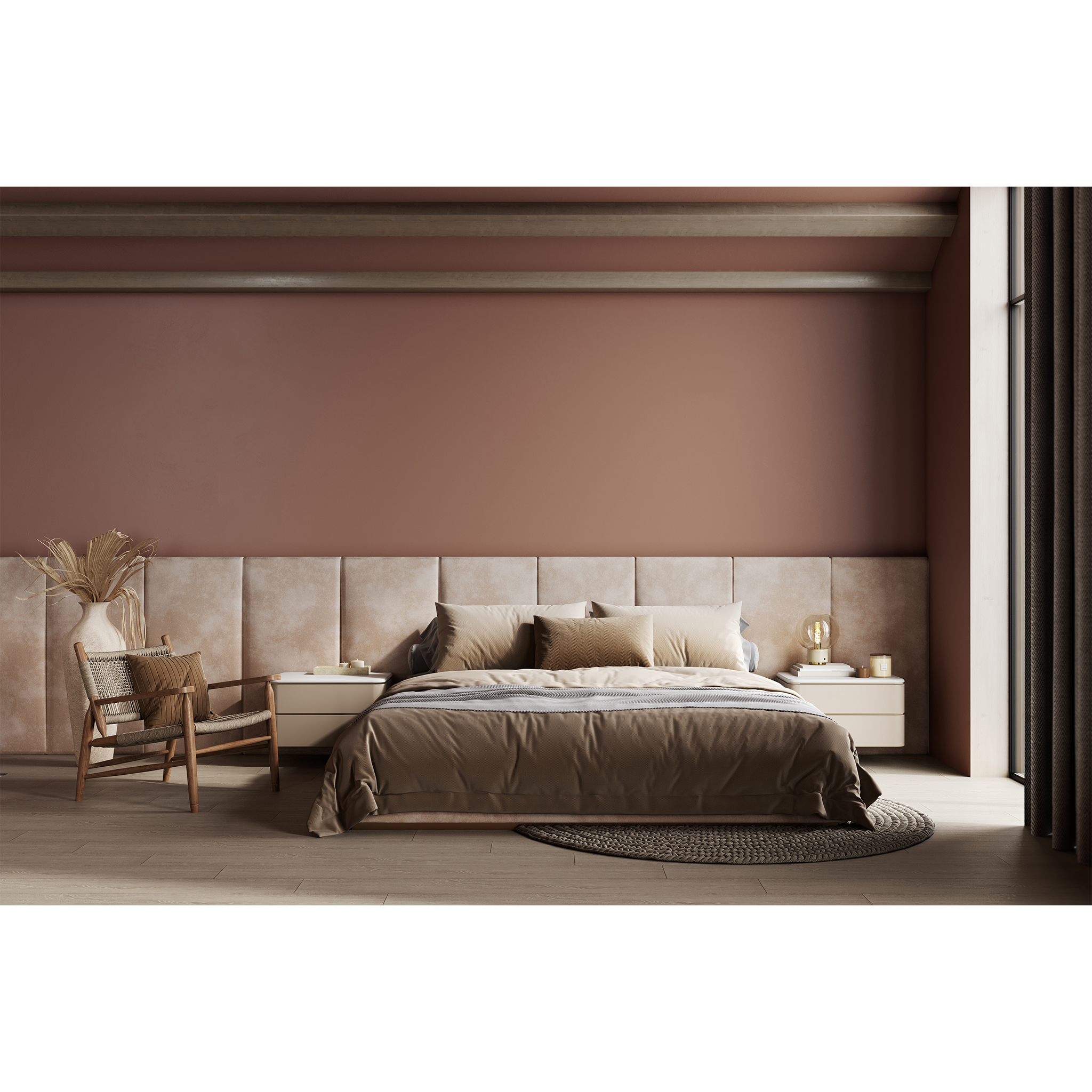 15x60cm | Upholstered Wall Panel | Upholstery Choice