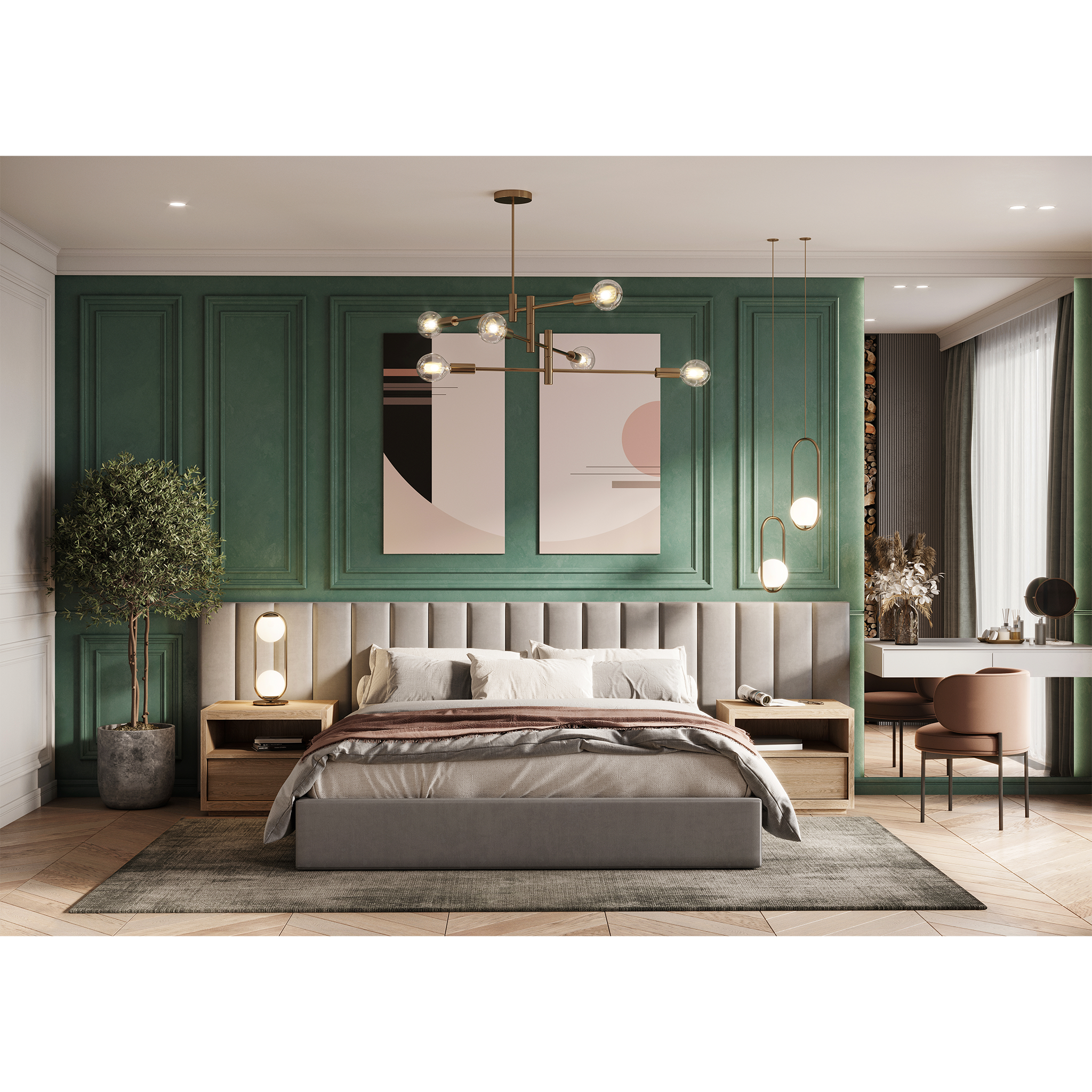 70x120cm | Upholstered Wall Panel | Upholstery Choice