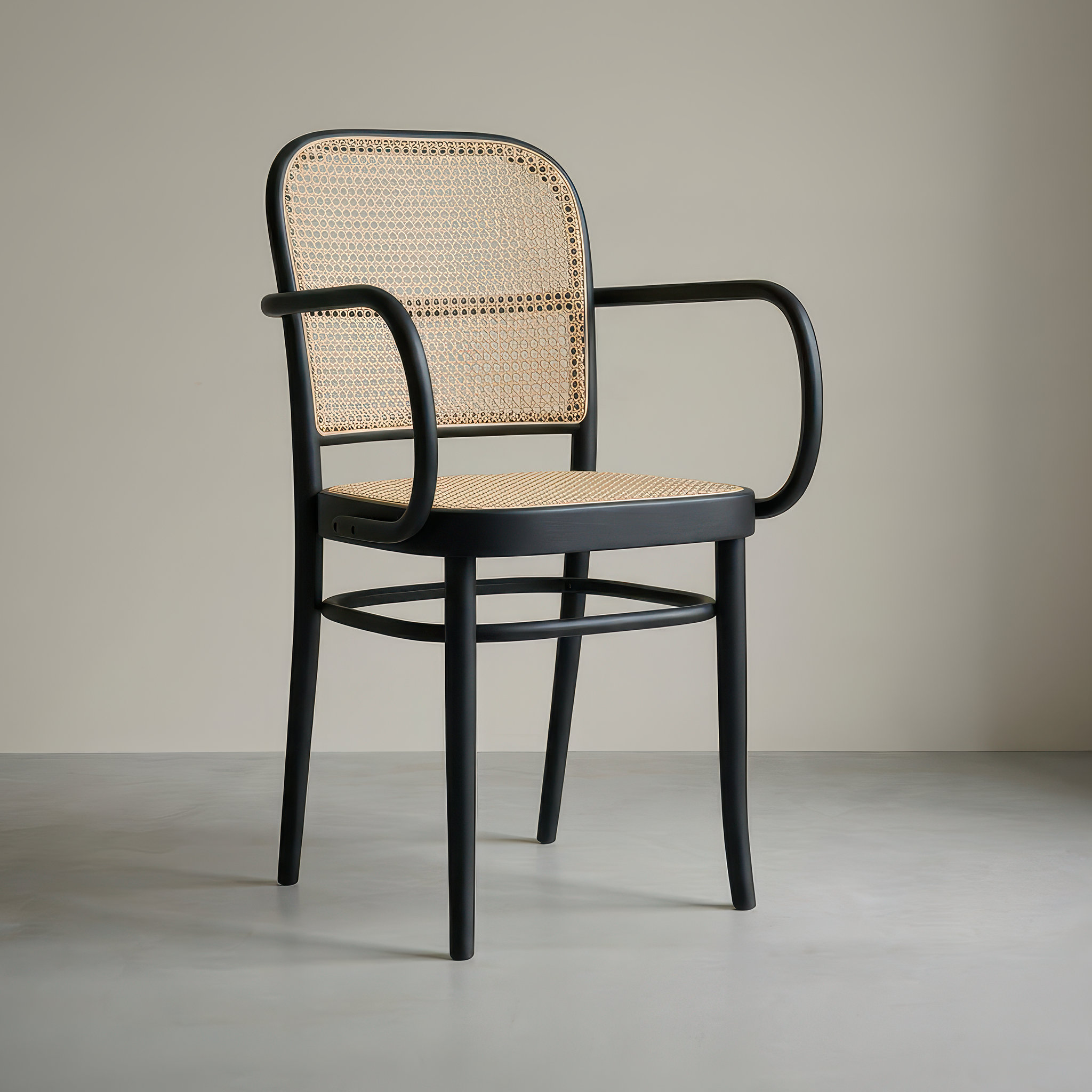 Dining Chair N. 811 | Woven Cane