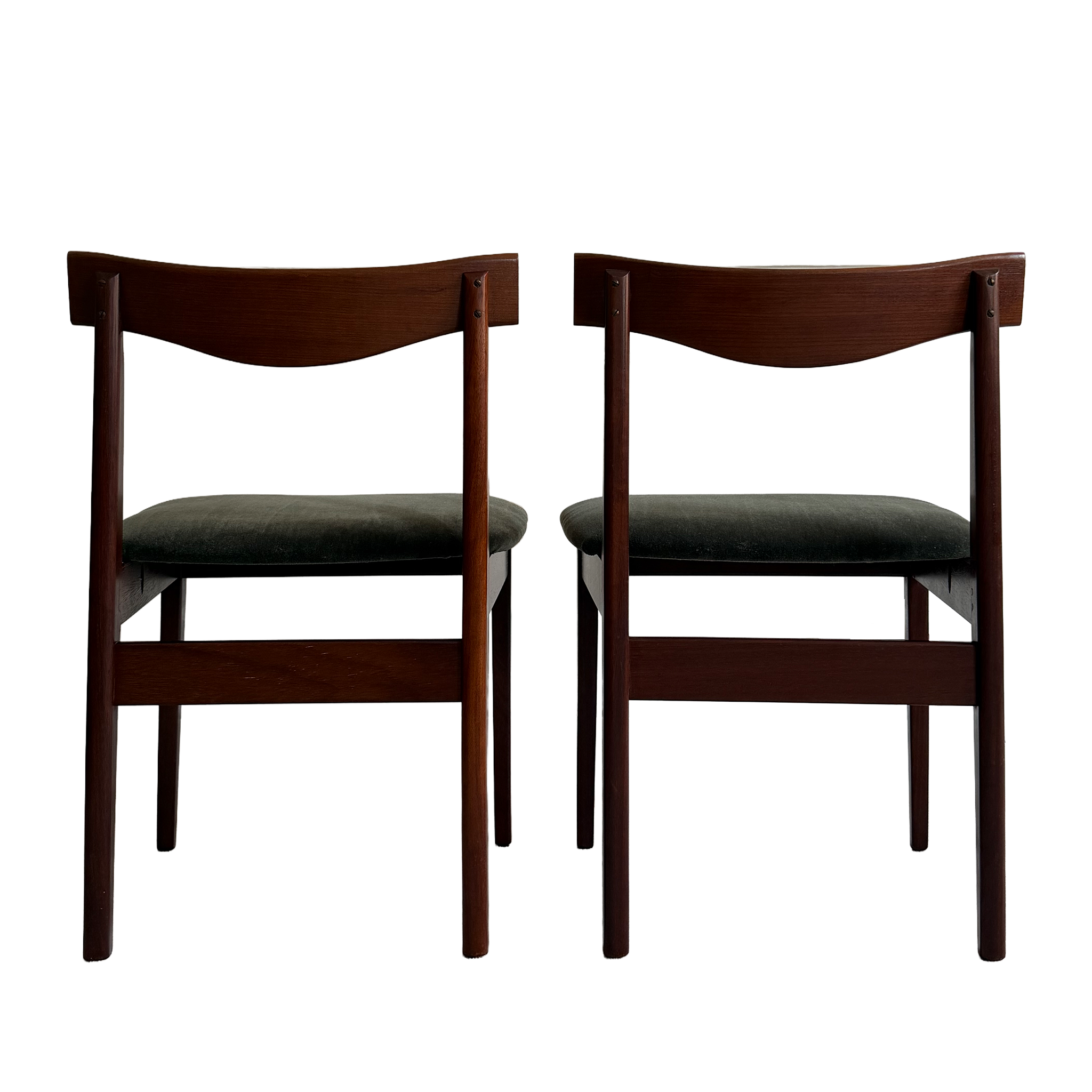 4x Mid-Century Teak Dining Chairs