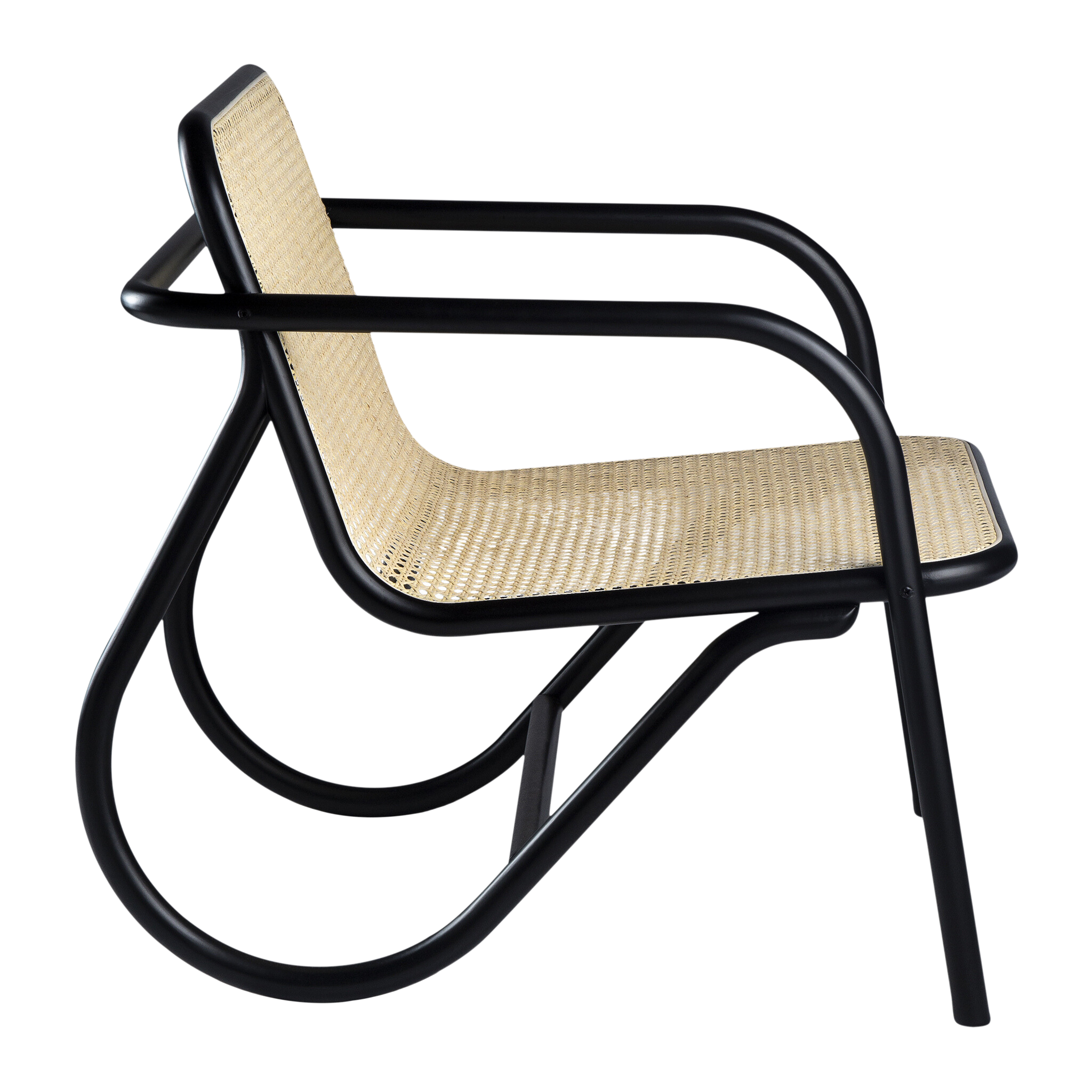 Lounge Chair N. 200 | Woven Cane