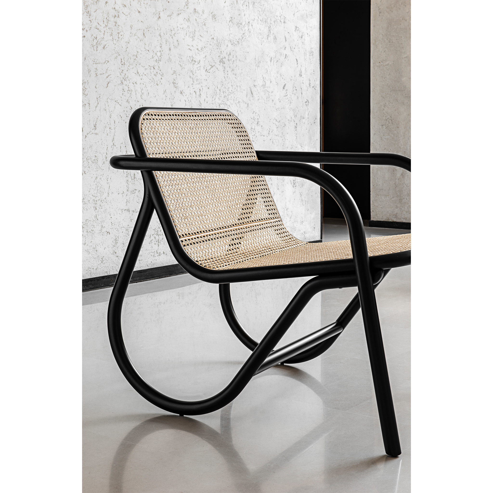 Lounge Chair N. 200 | Woven Cane