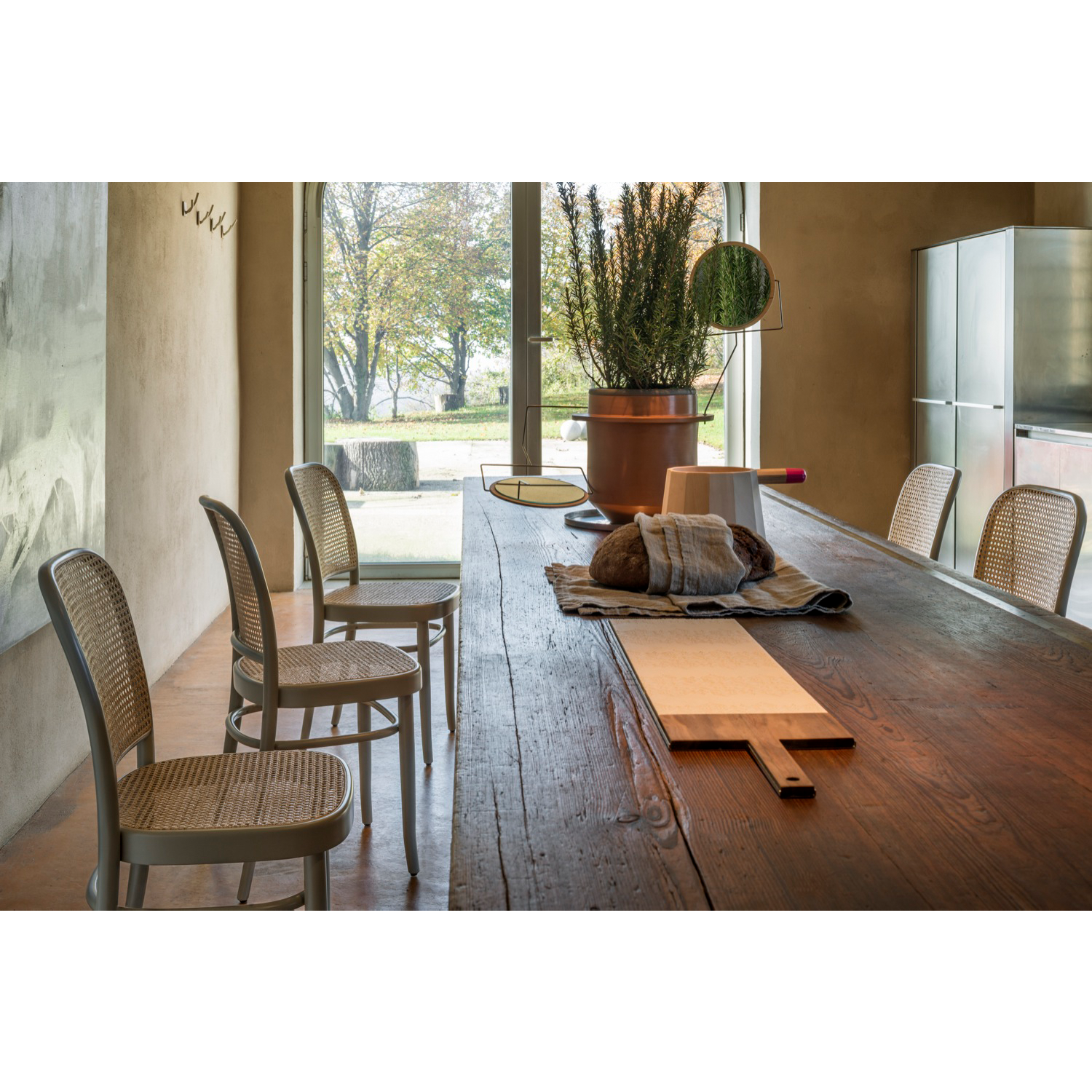 Dining Chair N. 811 | Woven Cane