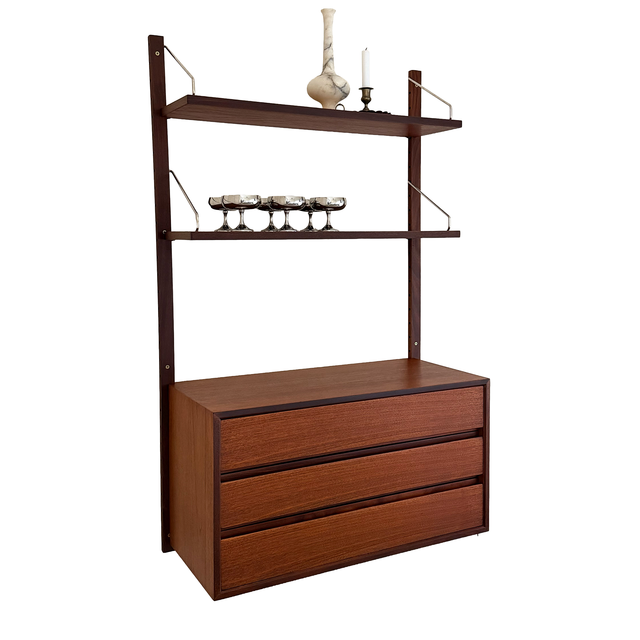 Wall Unit Royal by Poul Cadovius | 135cm